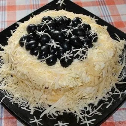 Салат"Первый снег"