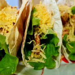 Тако с курицей и овощами 🌮Вкусный ужин за 25 минут