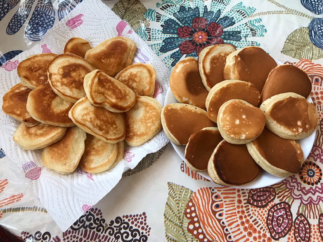 Пышные оладьи/мини панкейки