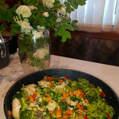Курица с брокколи