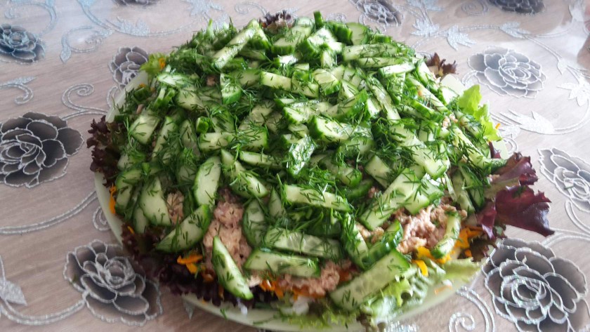 Салат из цыпленка с романо, пошаговый рецепт с фото на ккал