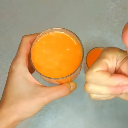 ПП напиток из апельсина и моркови