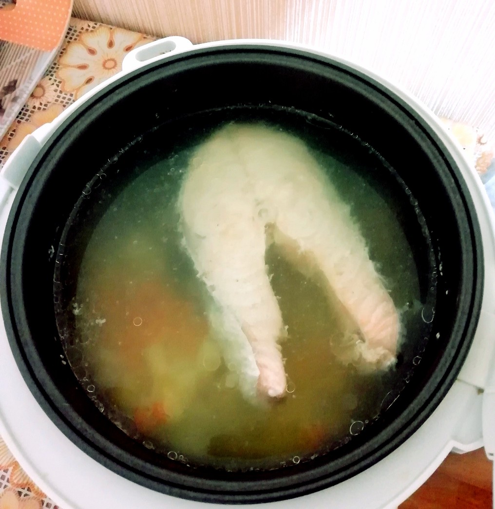 Уха из сёмги