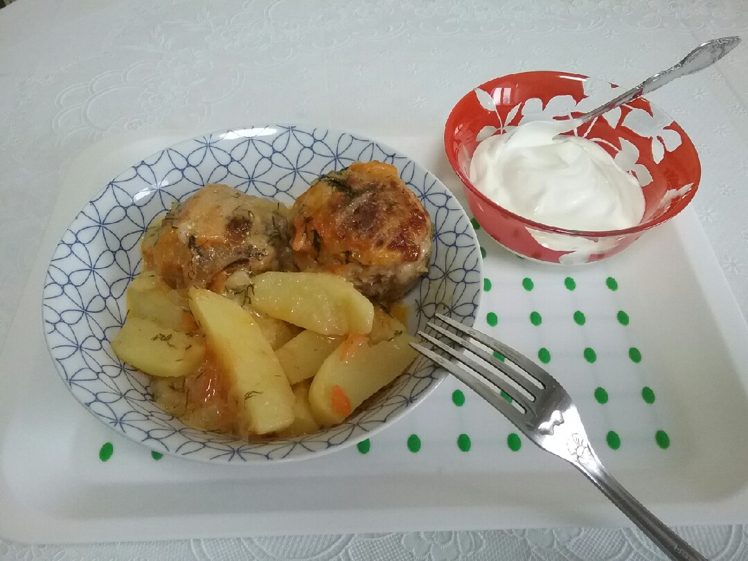 Картофельные ежики - пошаговый рецепт с фото на Готовим дома