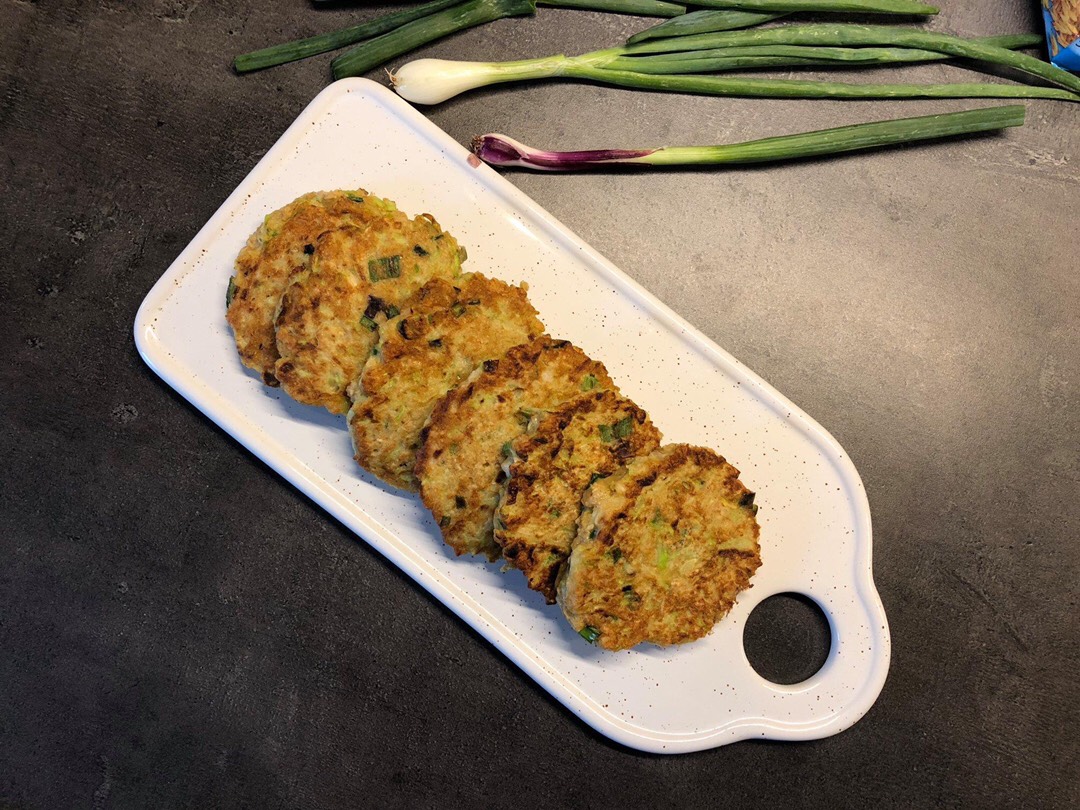 Кабачковые оладьи без муки
