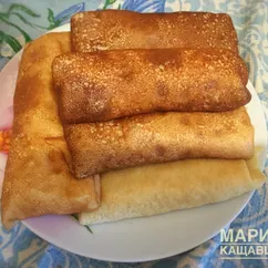 Блинчики с мясом 