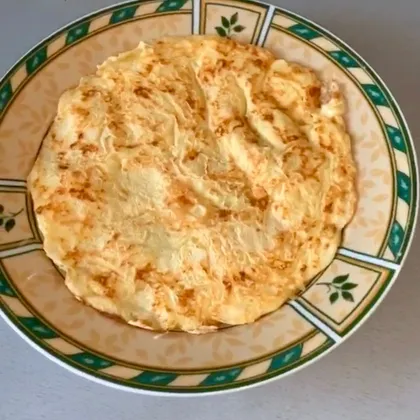 Сырная лепешка на завтрак