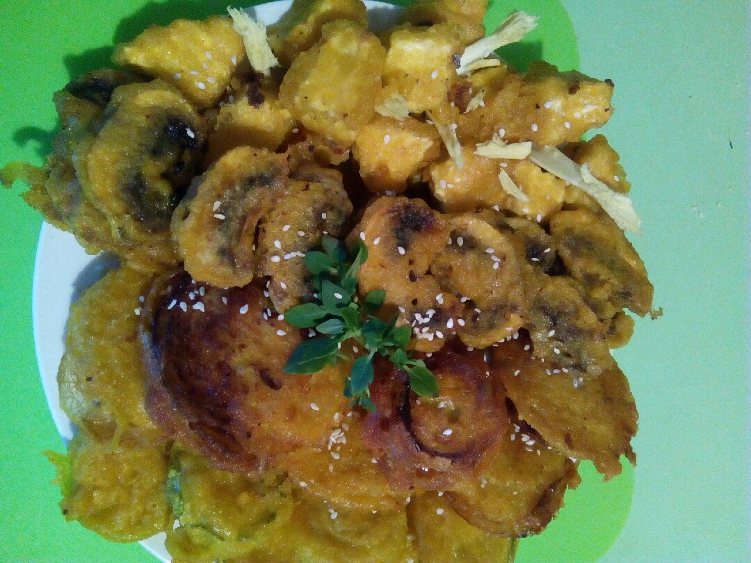 Темпура - овощи, вариант 2