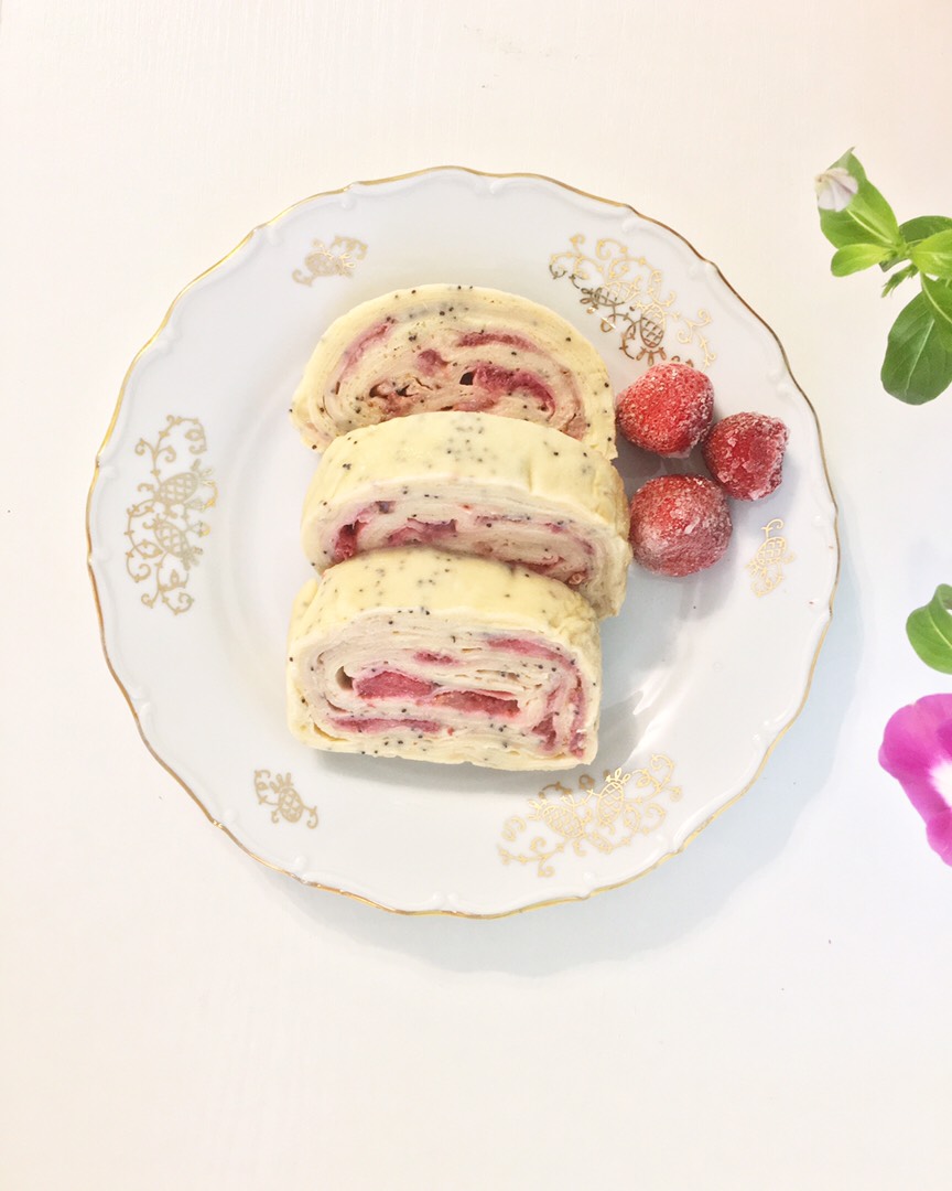 ПП рулет из блинов с заварным кремом🥞