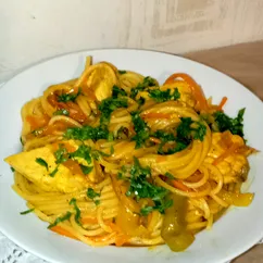 Паста с курицей