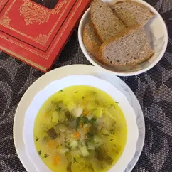 Рассольник с курицей