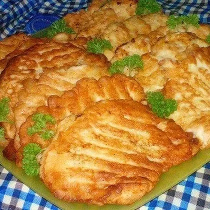 Супер вкусные отбивнушки с тонкой луковой ноткой