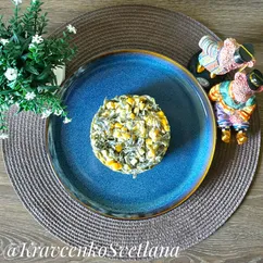 Салат с морской капустой