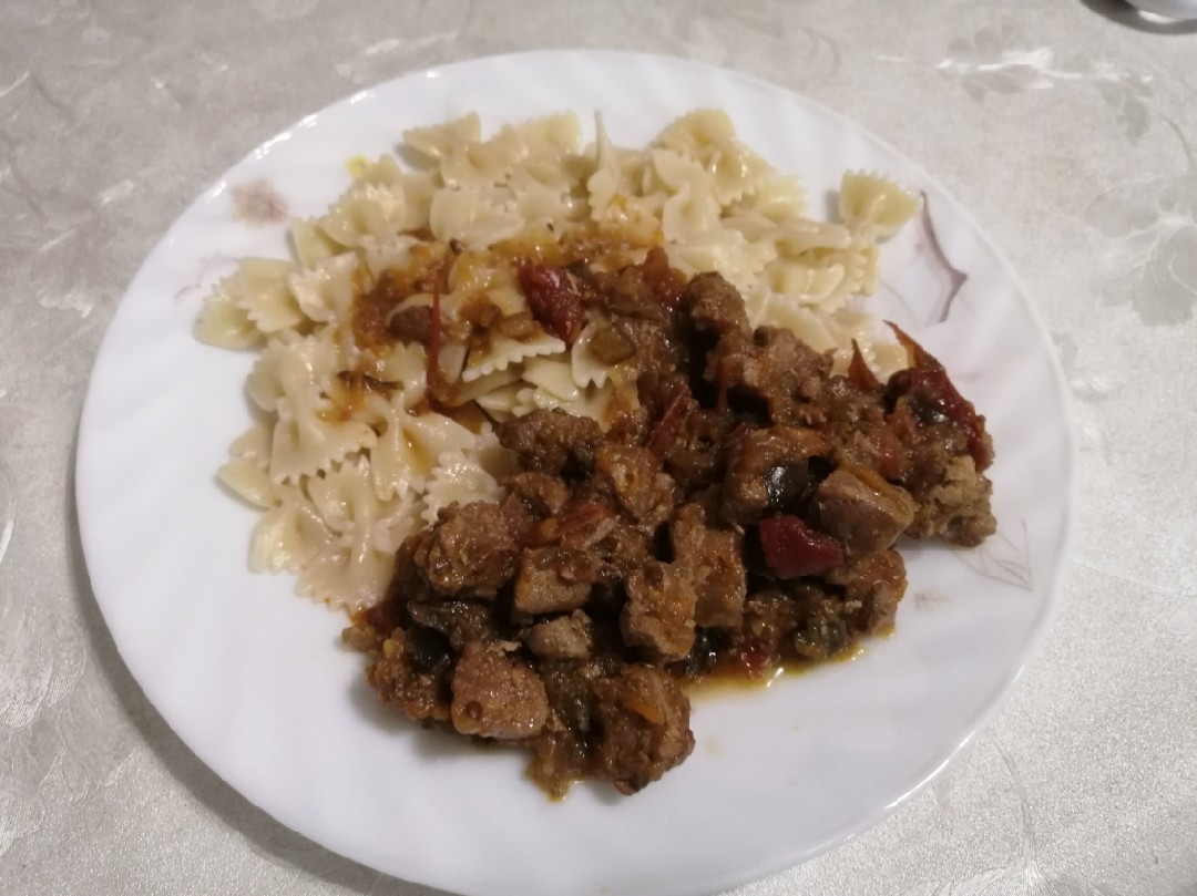 Курица с баклажанами