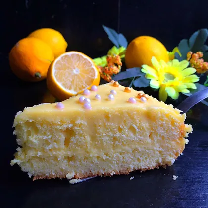 Торт лимонный