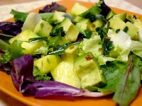 Салат с авокадо и ананасом – пошаговый рецепт приготовления с фото