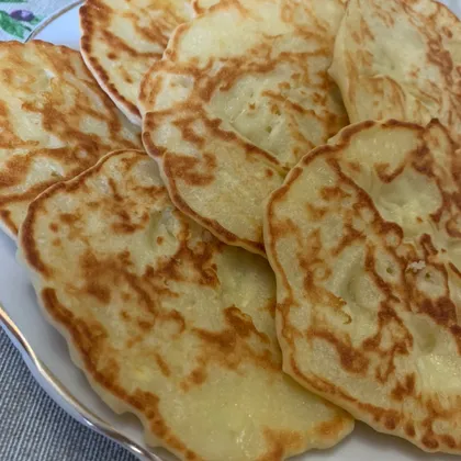 ПП яблочные оладьи 🥞