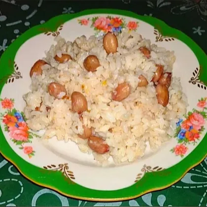 Рис с арахисом
