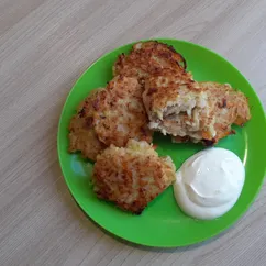 Котлеты из кабачков и риса с фаршем 👍😋💣🔥