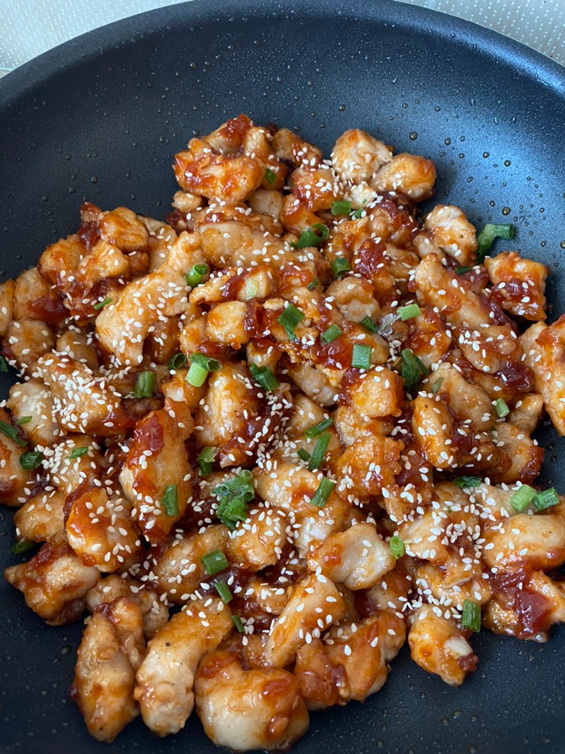 Курица в кисло-сладком соусе по-китайски дома: рецепт с фото пошагово | Меню недели