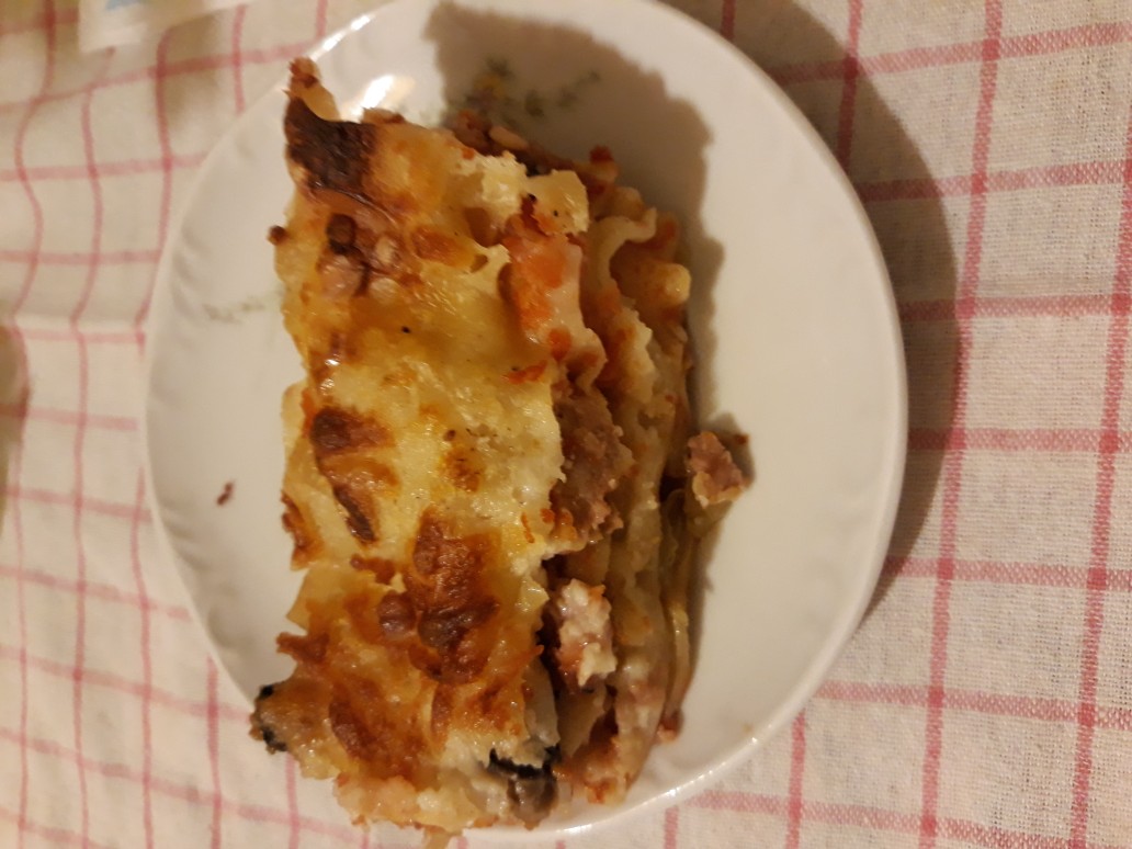 Лазанья с овощами