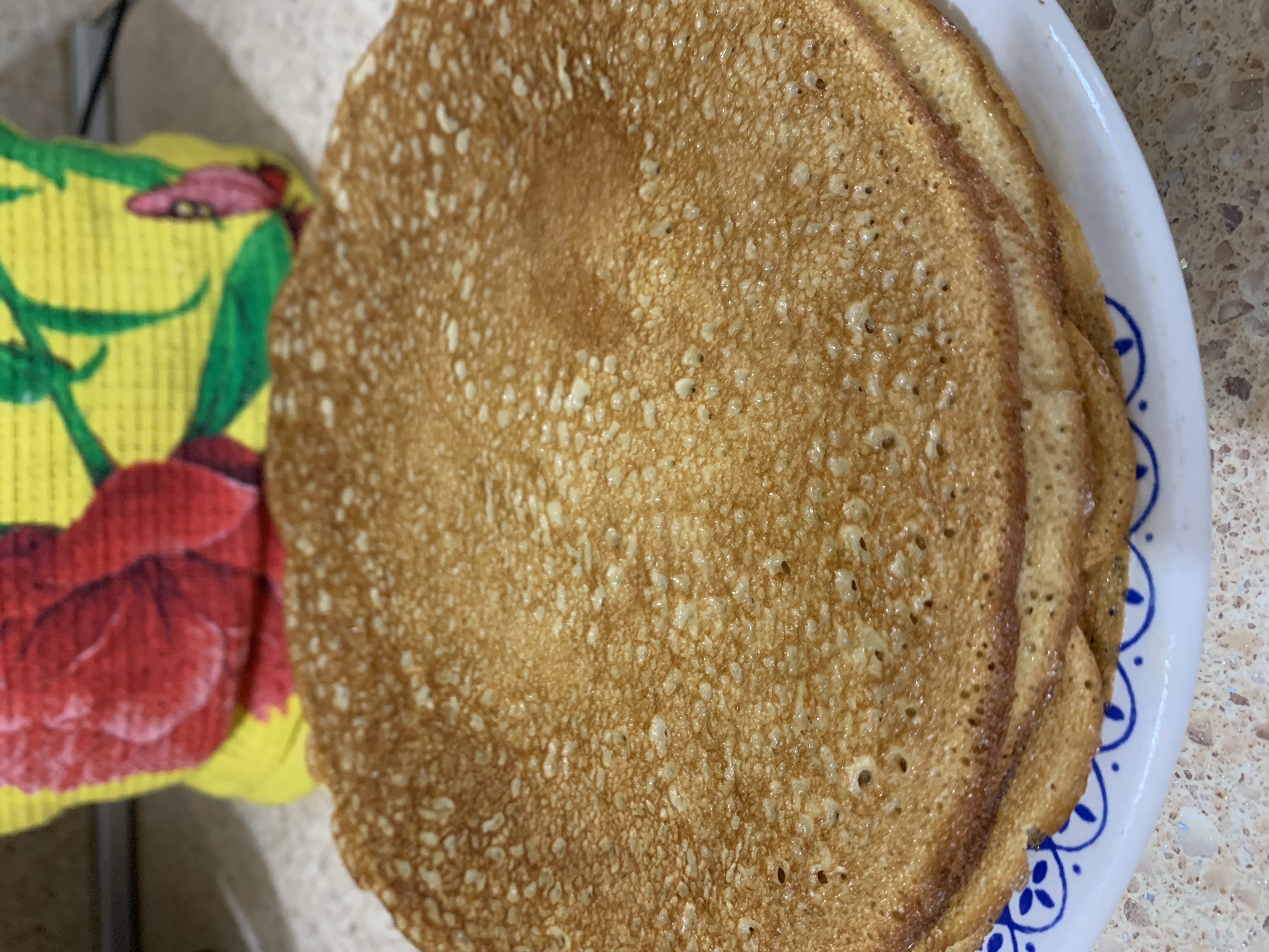Блинчики на кислом молоке