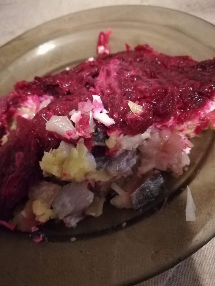 А-ля, селёдка, скумбрия под шубой