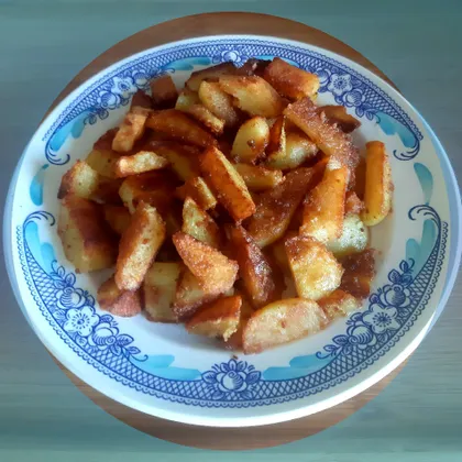 Жареный картофель (в овсяной муке)