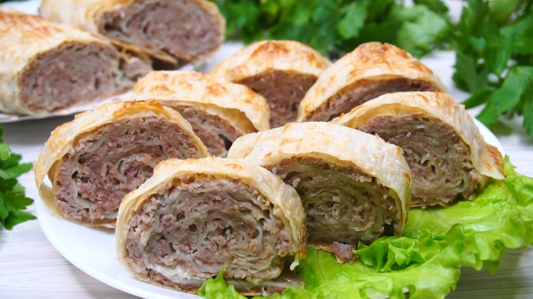 Мясной рулет