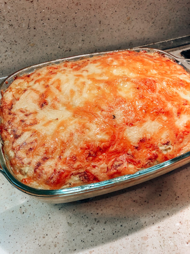 Кабачковое суфле под сырной шапкой