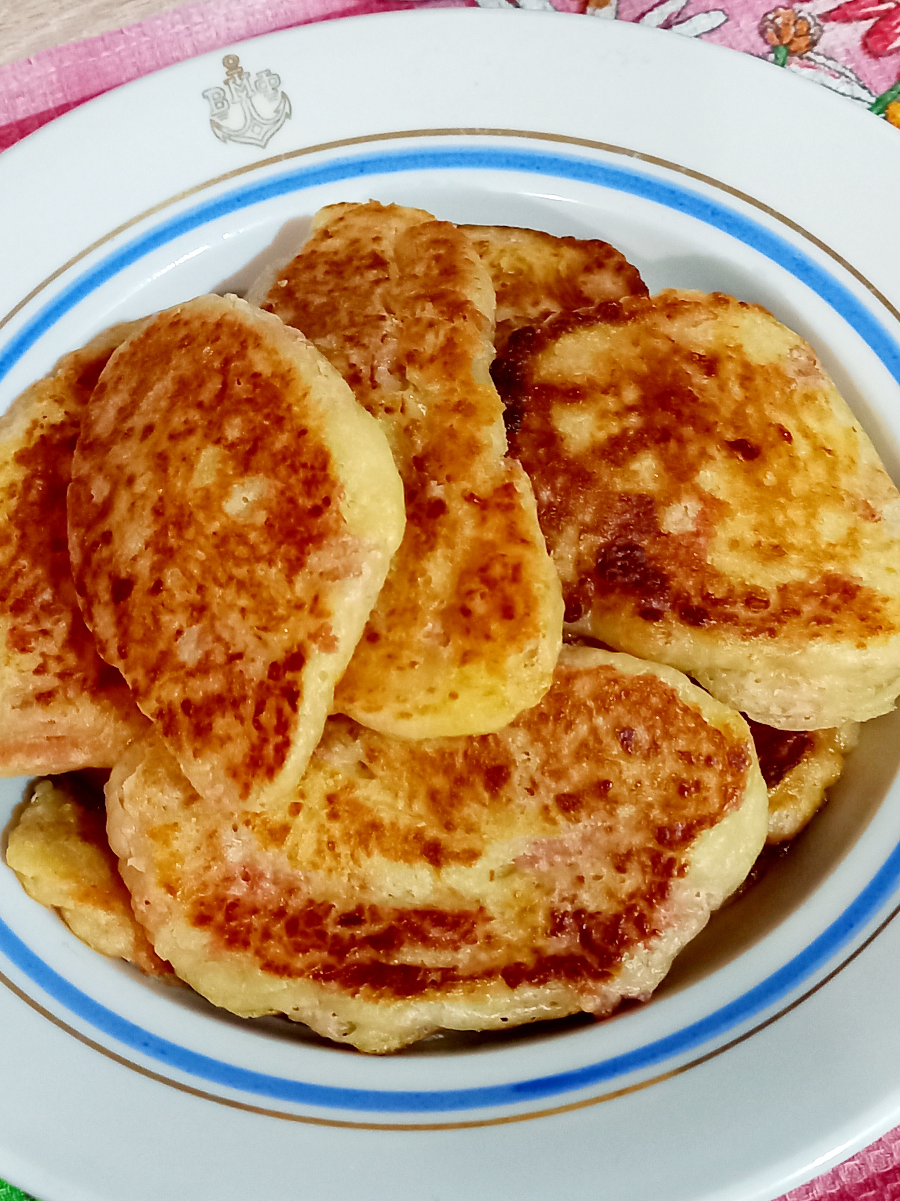 Вкусные оладьи, типа мини-пицца 