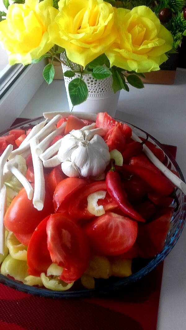 Овощной соус к мясу