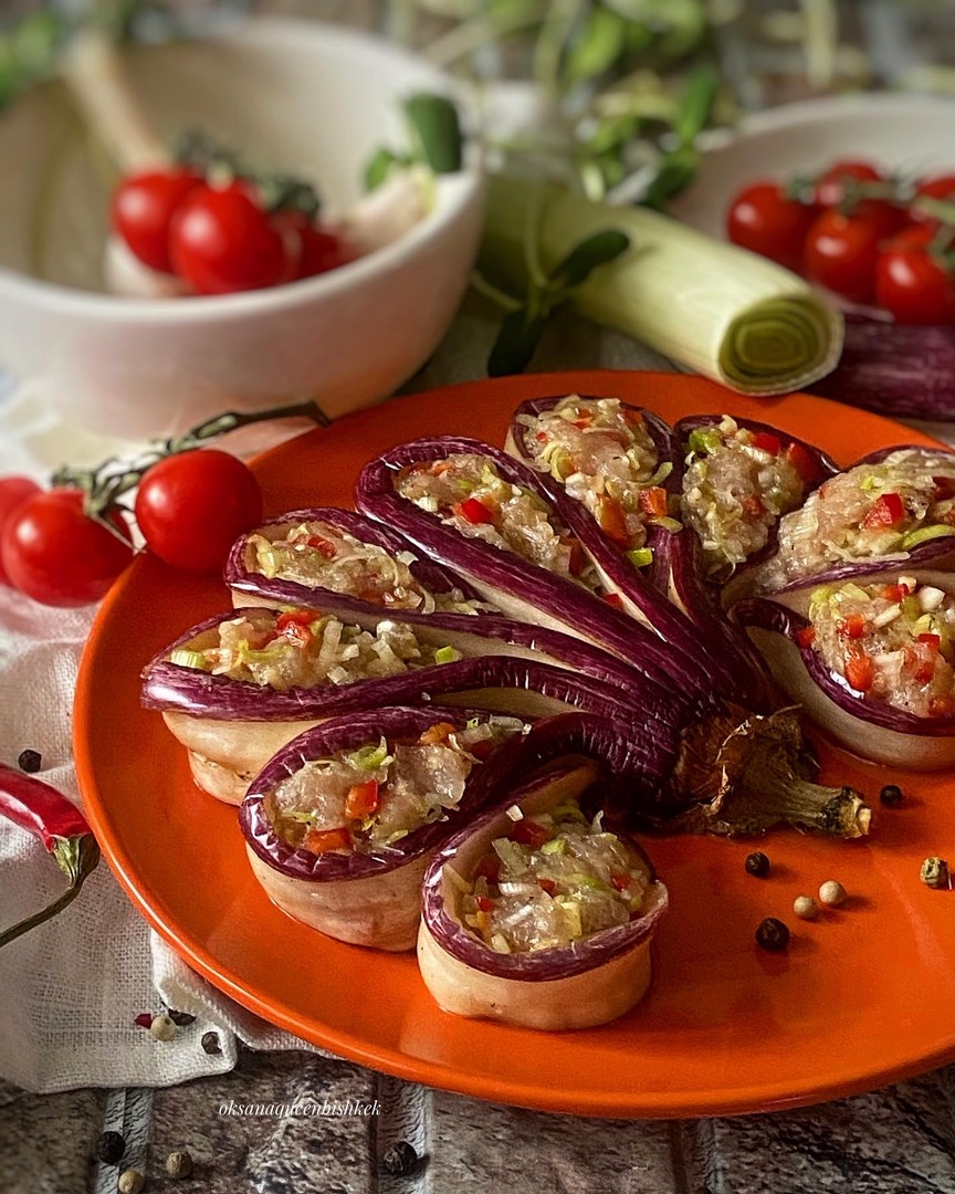 🍆 «Жар-птица» — вариант приготовления баклажанов с мясом индейки