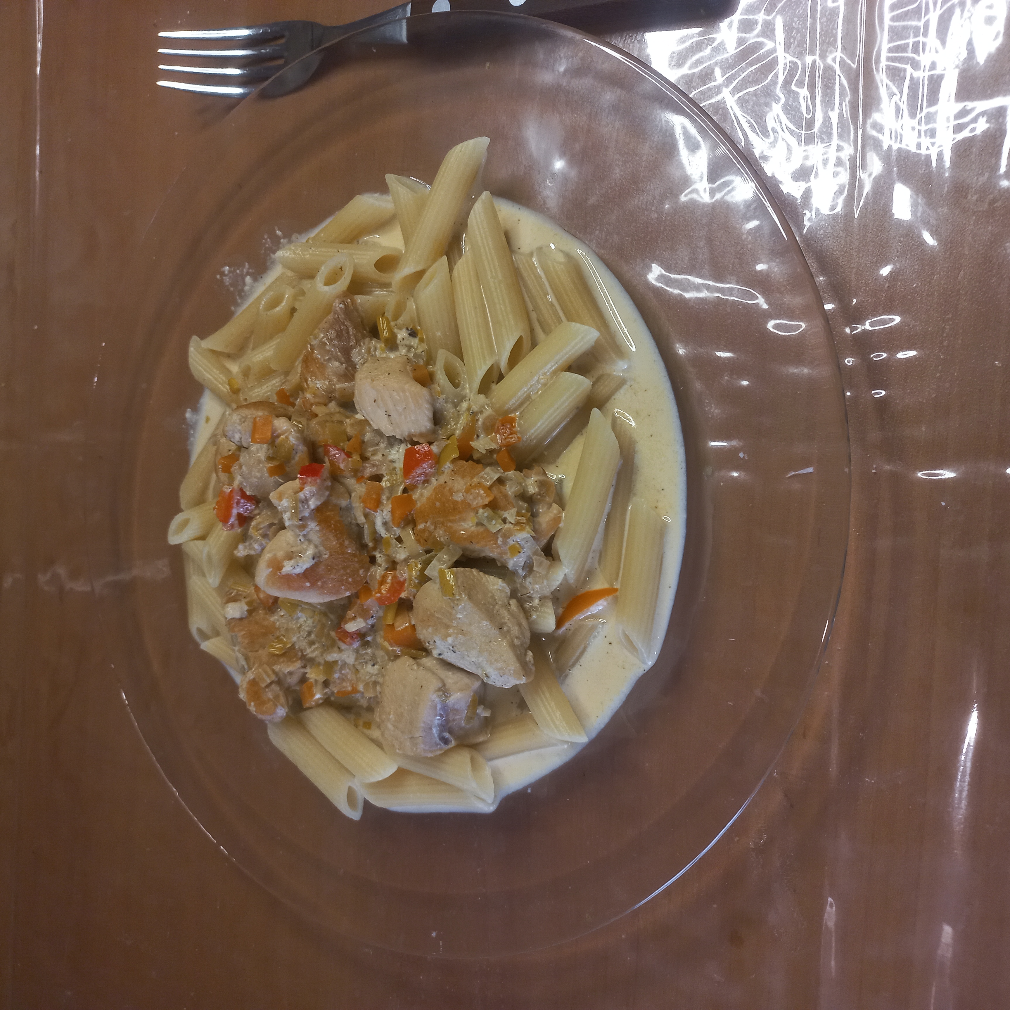 Курочка в сливках