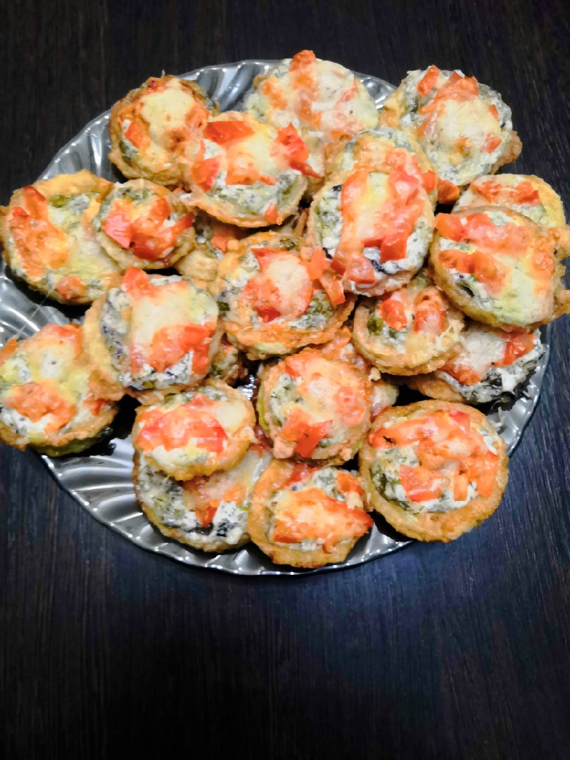 Башенки из кабачков