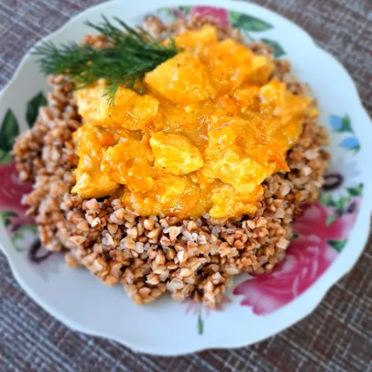 Подлива из курицы со сметаной