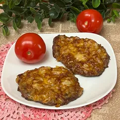 Отбивные из свинины с грибами