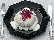 Мусс куриный в соусе с паприкой