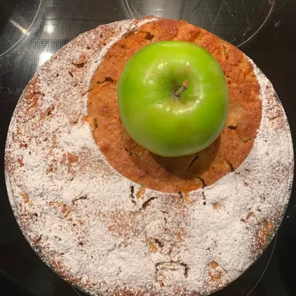 Овсяно-яблочный пирог