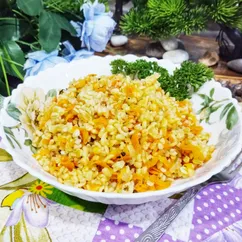 Булгур с овощами