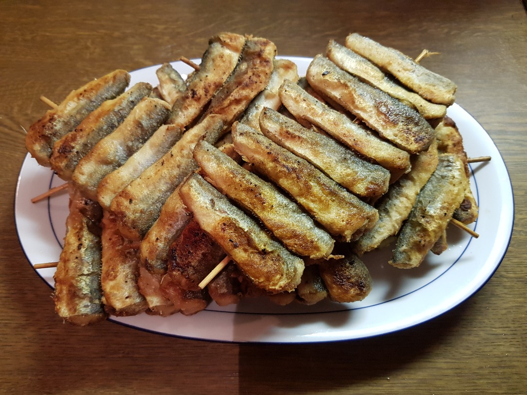 Жареная салака