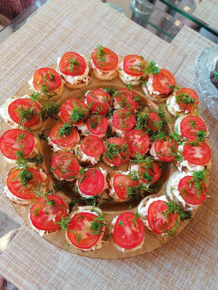 Закуска с кабачками