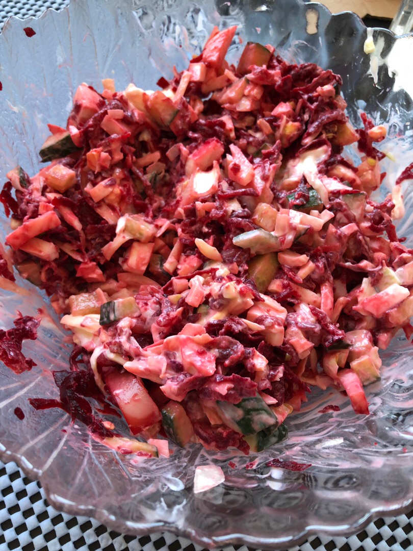 Делаю из самой обычной свеклы царский салат | Мама Оля готовит (Рецепты) | Дзен