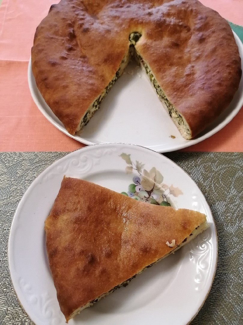 Осетинский пирог Цахараджын