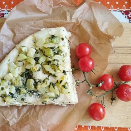 Пирог с кабачками