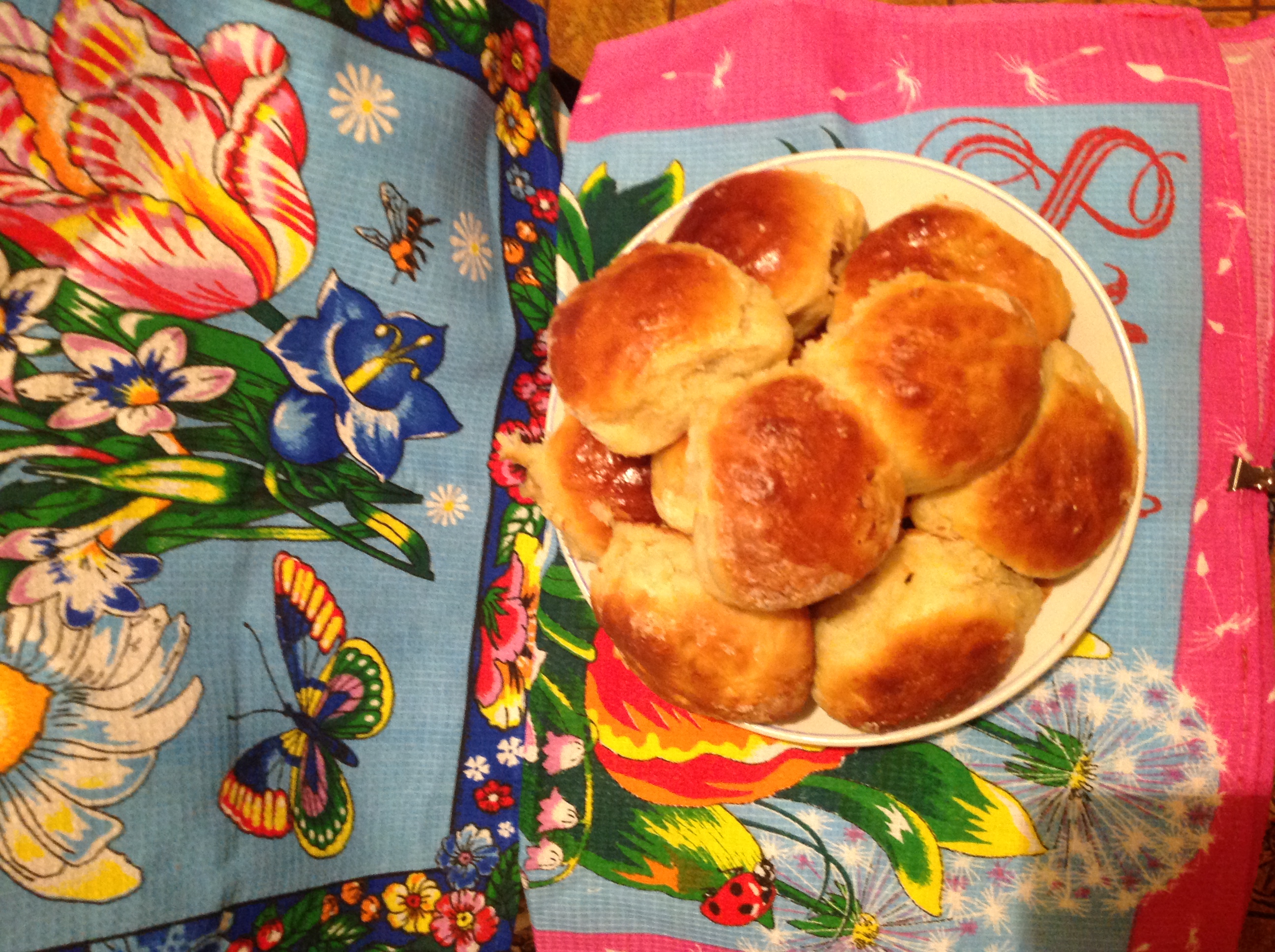 Пироги дрожжевые на тыкве