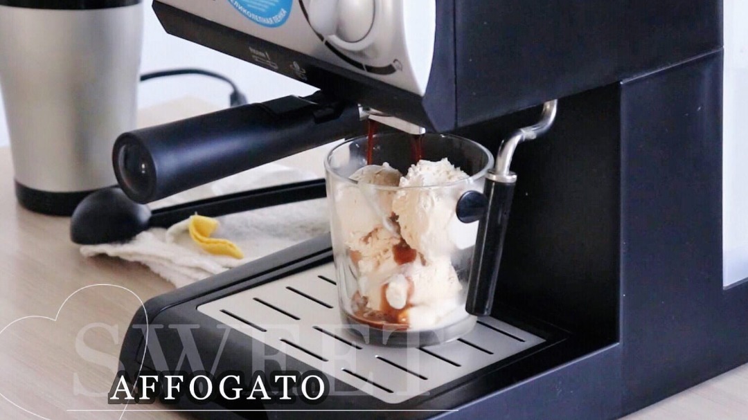 Аффогато крем-брюле | Affogato - Creme Brulee Ice Cream Coffee