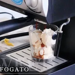 Аффогато крем-брюле | Affogato - Creme Brulee Ice Cream Coffee