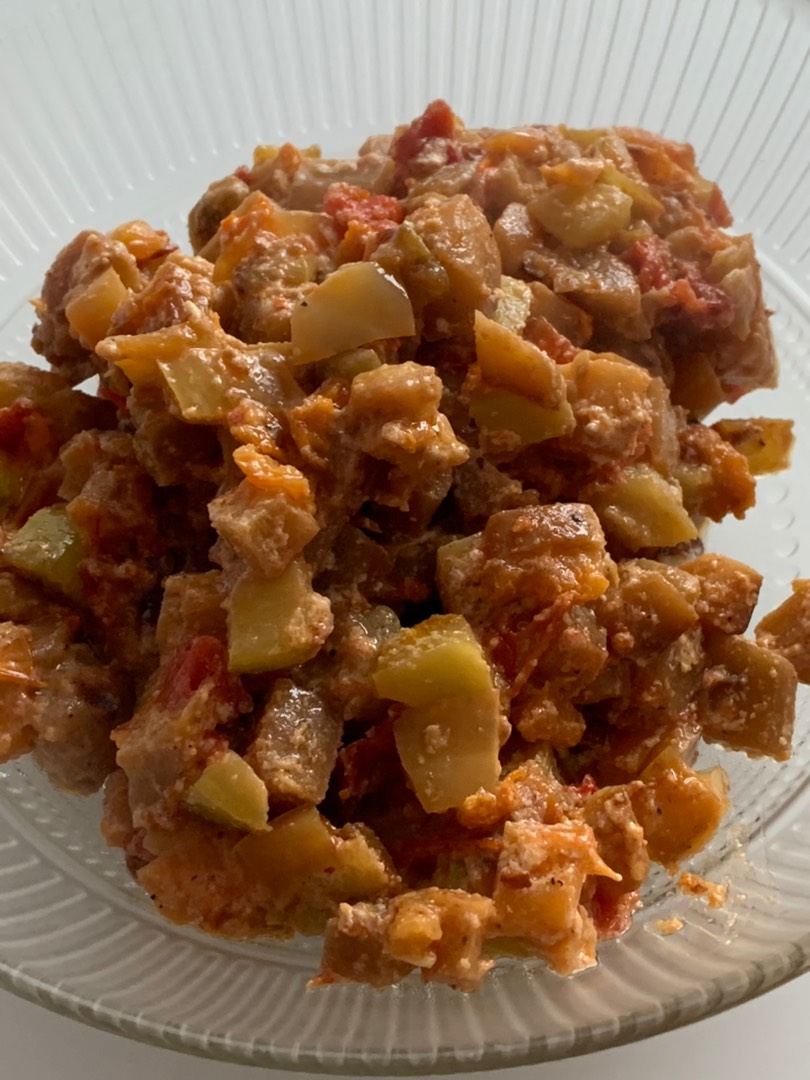 Тушеные овощи (заготовка летняя)