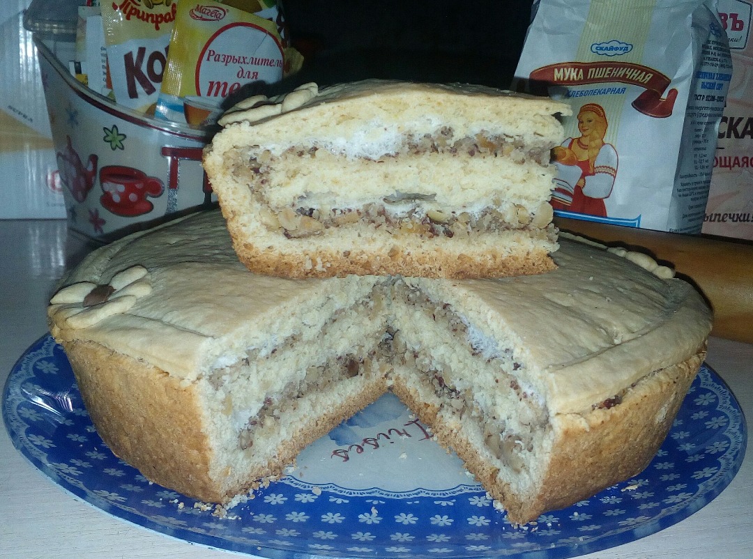 Пирог "Орешек"